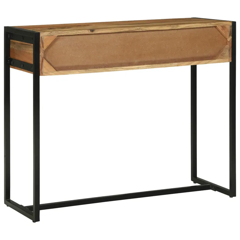 Konsolinis stalas Ruda 90 x 35 x 75 cm Kietos akacijos mediena