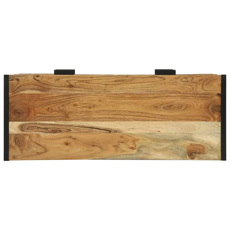 Konsolinis stalas Ruda 90 x 35 x 80 cm Kietos akacijos mediena