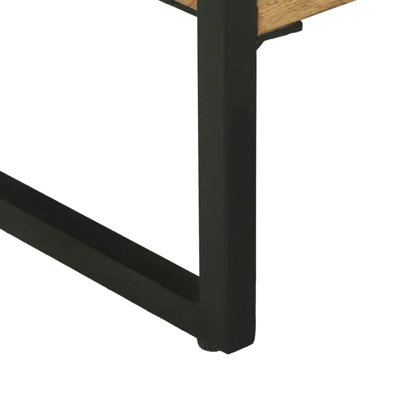Konsolinis stalas Ruda 90 x 35 x 80 cm Kietos akacijos mediena