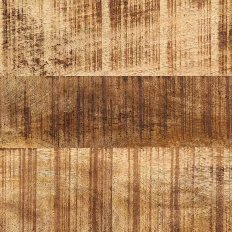 Sieninis veidrodis Stačiakampio Juoda ir Ruda 70 x 2 x 70 cm