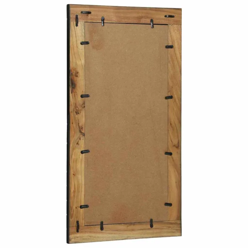 Sieninis veidrodis Stačiakampio Juoda ir Ruda 50 x 2 x 90 cm