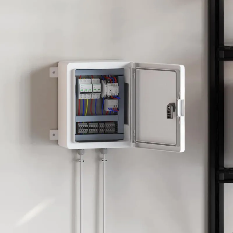 Control Cabinet Pilka 32 x 13 x 30 cm ABS plastikas