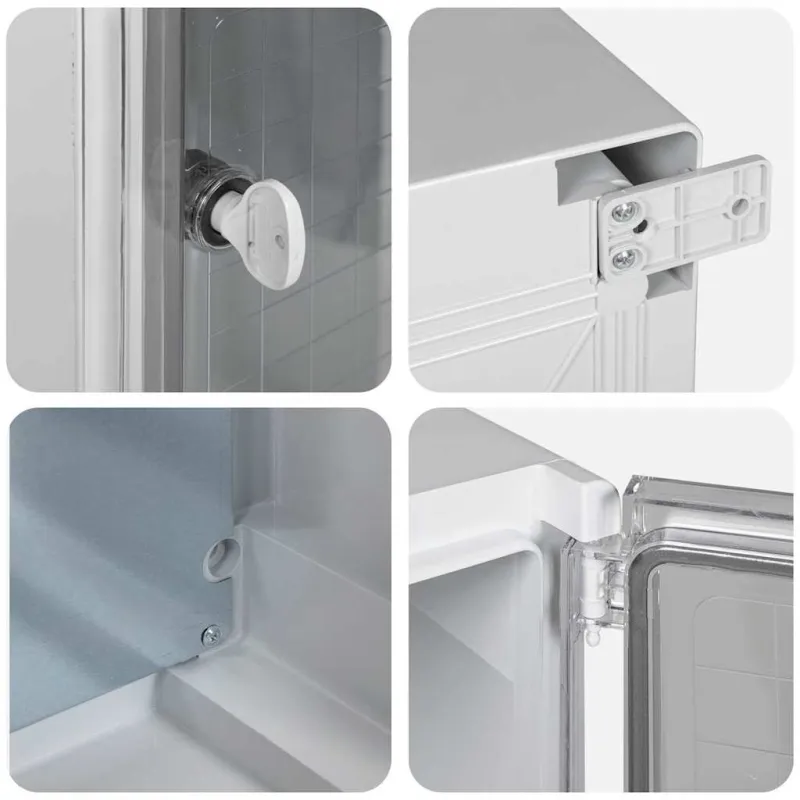 Control Cabinet Pilka 32 x 13 x 33 cm ABS plastikas