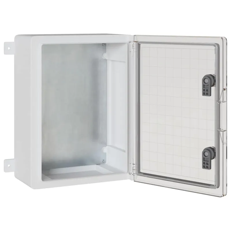 Control Cabinet Pilka 37 x 19,5 x 40 cm ABS plastikas