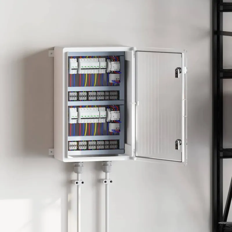 Control Cabinet Pilka 47 x 20 x 50 cm ABS plastikas