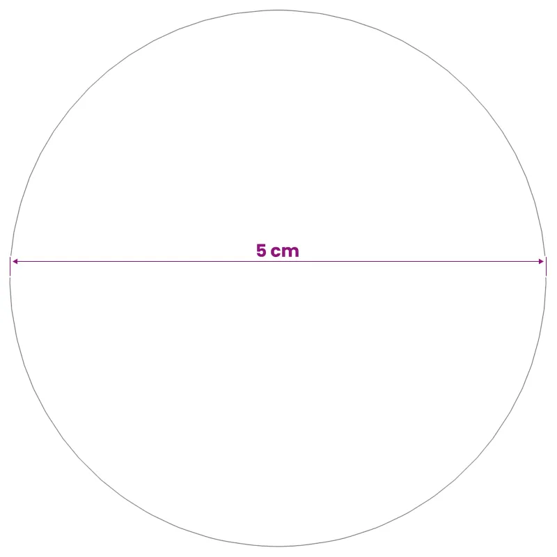 Šepečiu aptrauktas kamuolys 8 vnt. Ø 5 cm Sidabrinė