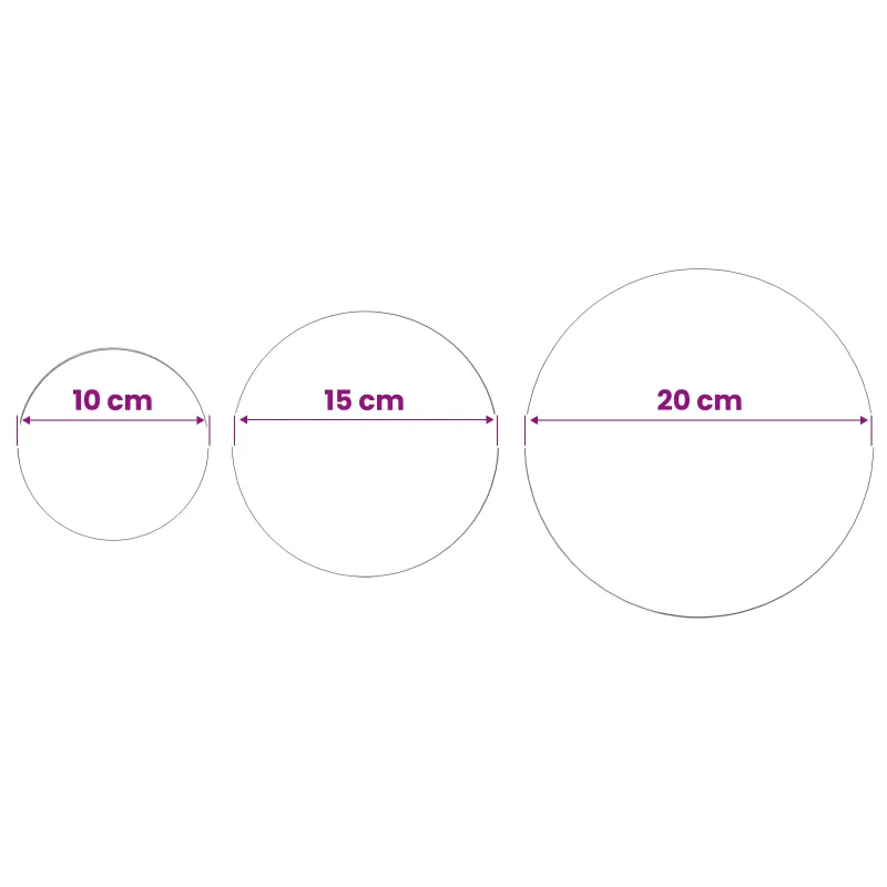 Veidrodinis kamuolys 3 vnt. Ø 20 cm Nerūdijantis plienas 201