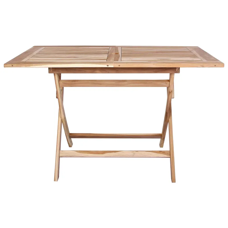 Sulankstomas sodo stalas Natūrali 120 x 70 x 75,5 cm
