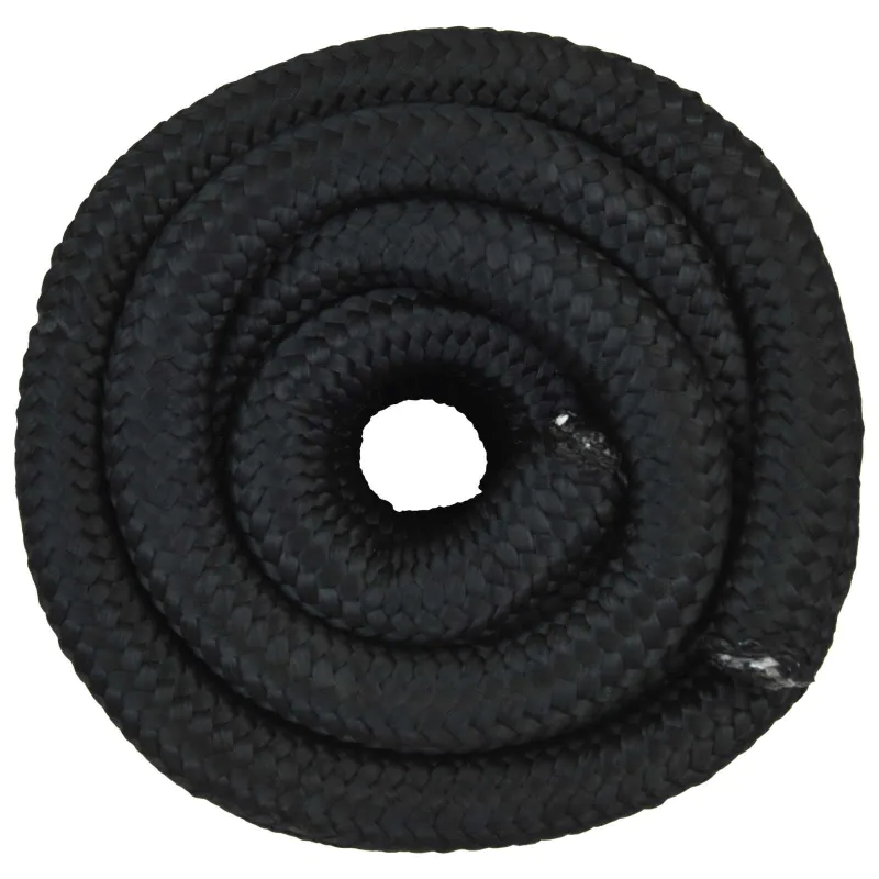 Laivo virvė 4 mm 25 m Juoda
