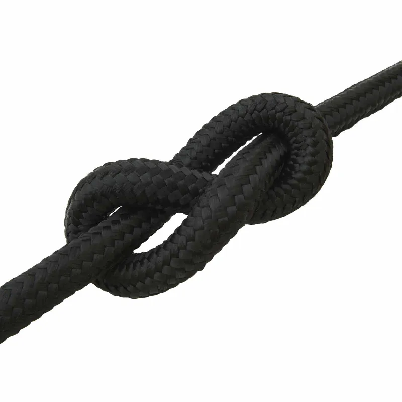 Laivo virvė 4 mm 25 m Juoda