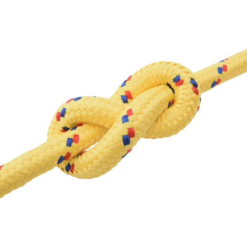 Laivo virvė 6 mm 5 m Geltona