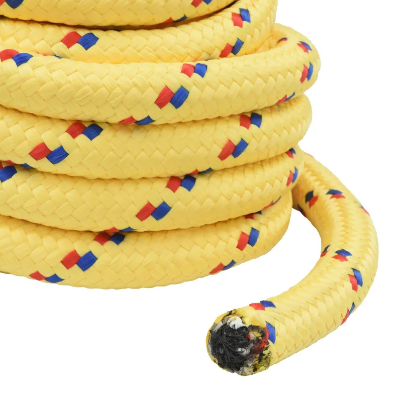 Laivo virvė 6 mm 5 m Geltona
