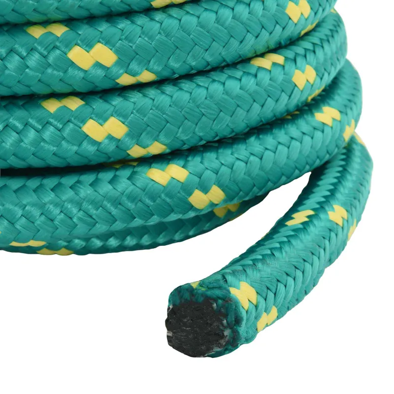 Laivo virvė 6 mm 5 m Žalia