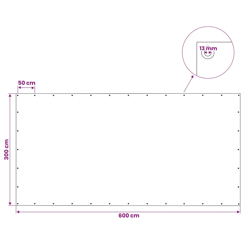 Tent su kilpom Žalia 3 x 6 m 140 gsm PE