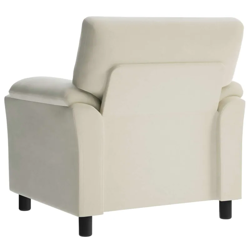 Sofa Kreminė 94 x 85 x 93 cm Aksomas