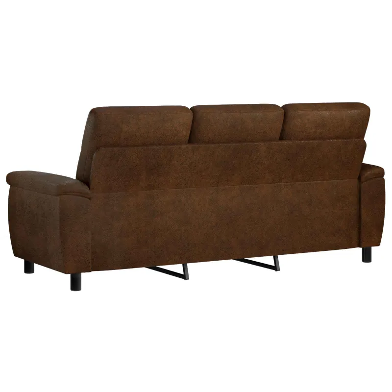 Sofa Ruda 214 x 90 x 95 cm Dirbtinė suedė oda