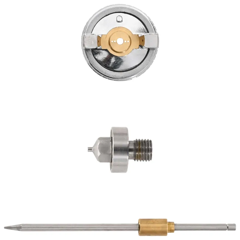 HVLP purkštuvo antgalis 0,8 mm antgalis Sidabrinė