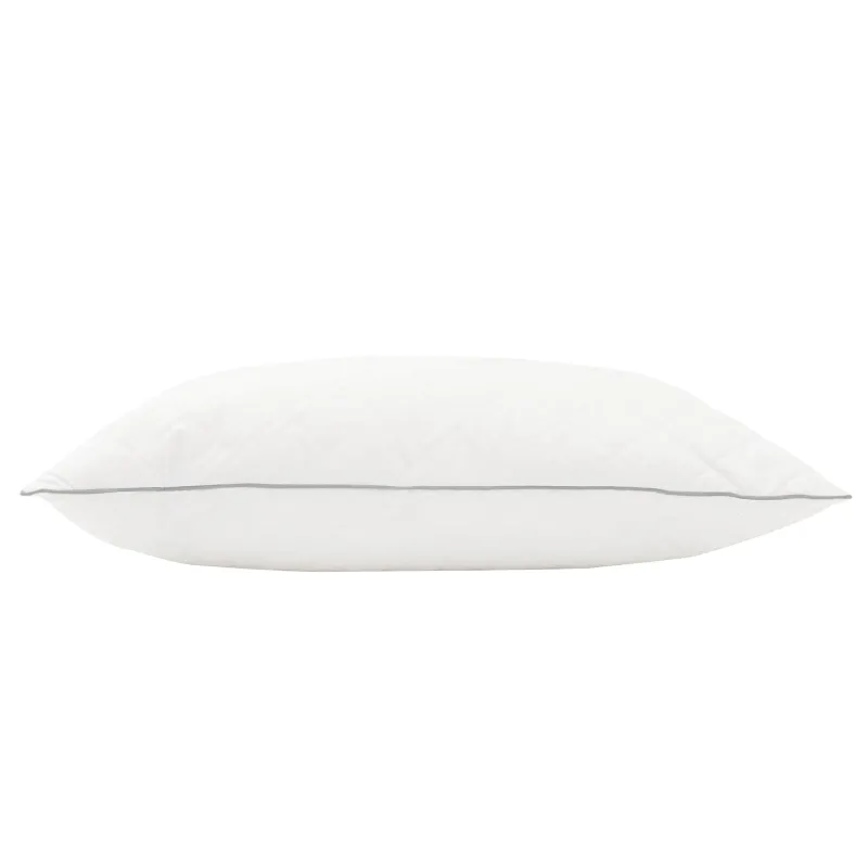 Pagalvė FULDA 40 x 60 cm 100% žąsų pūkai ir plunksnos Balta
