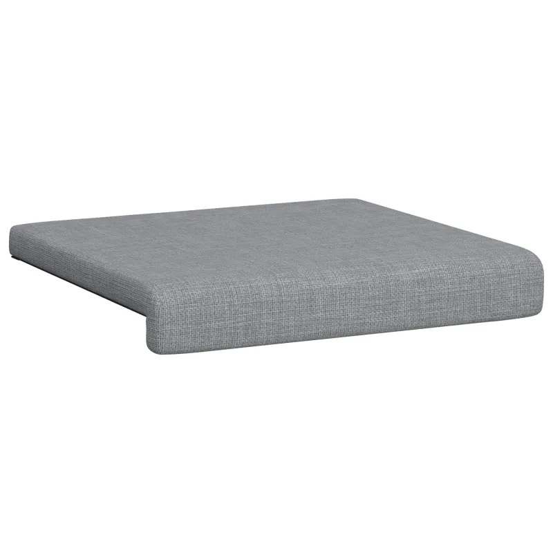 Suoliuko pagalvė 2 vnt. Audinys Šviesiai pilka Gylis 35 cm