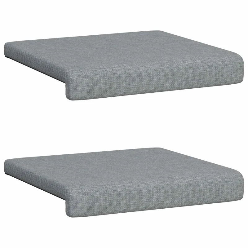 Suoliuko pagalvė 2 vnt. Audinys Šviesiai pilka Gylis 35 cm