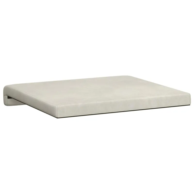 Suoliuko pagalvė 2 vnt. Aksomas Kreminė Gylis 35 cm