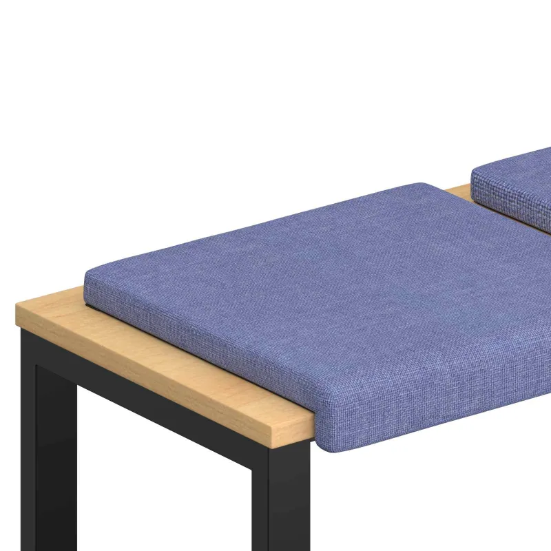 Suoliuko pagalvė 4 vnt. Audinys Džinsinės mėlynos Gylis 35 cm