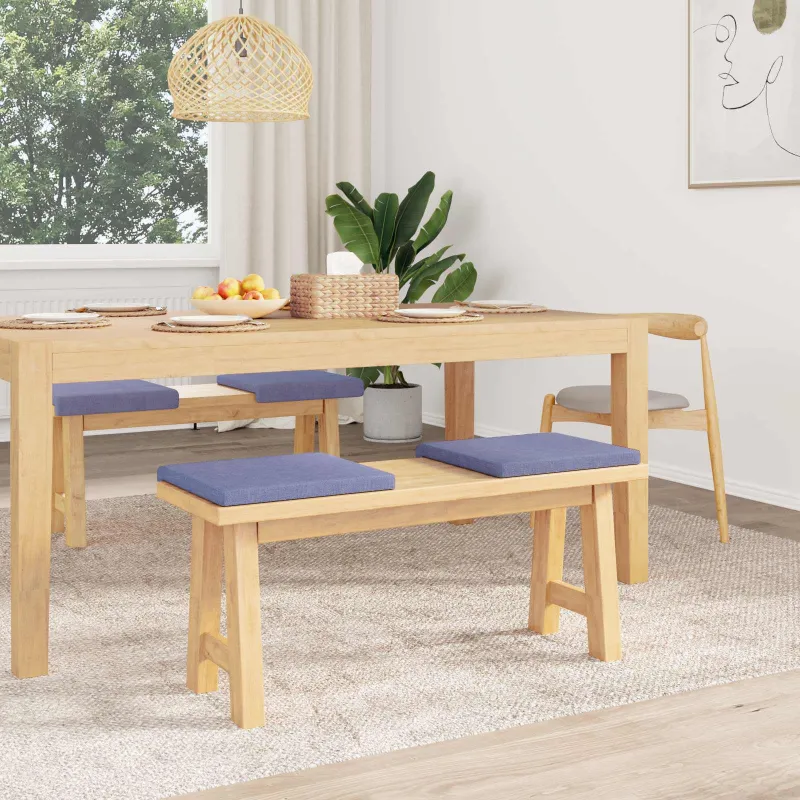 Suoliuko pagalvė 4 vnt. Audinys Džinsinės mėlynos Gylis 35 cm