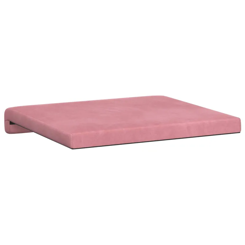 Suoliuko pagalvė 4 vnt. Aksomas Rožinė Gylis 35 cm