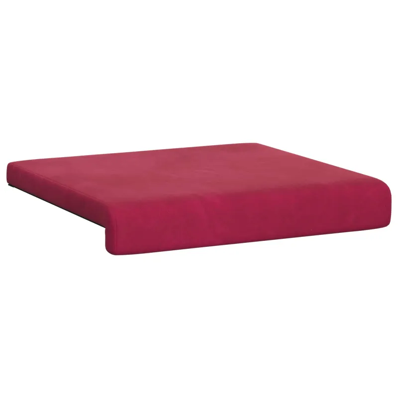 Suoliuko pagalvė 4 vnt. Aksomas Vyno raudona Gylis 35 cm