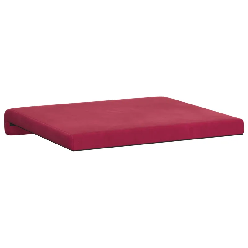 Suoliuko pagalvė 4 vnt. Aksomas Vyno raudona Gylis 35 cm