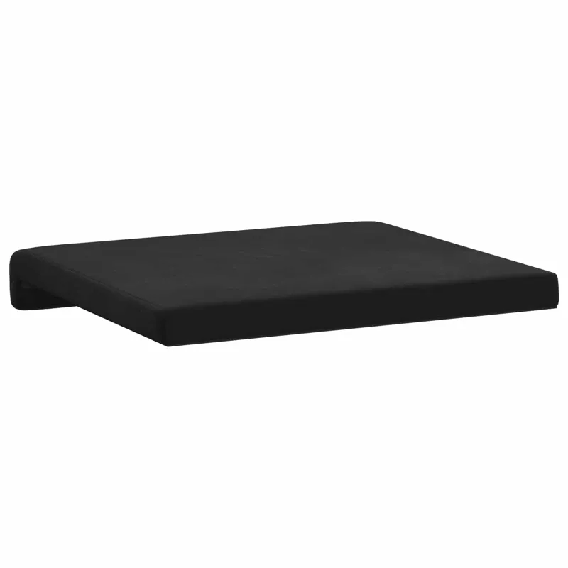 Suoliuko pagalvė 4 vnt. Aksomas Juoda Gylis 35 cm