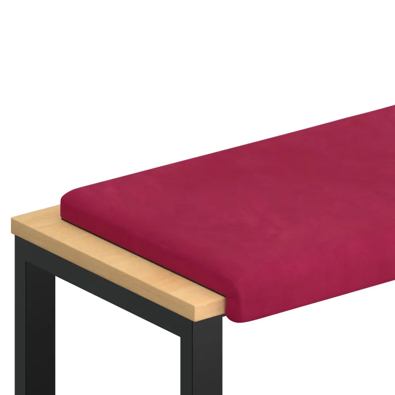 Suoliuko pagalvė Aksomas Vyno raudona Gylis 35 cm