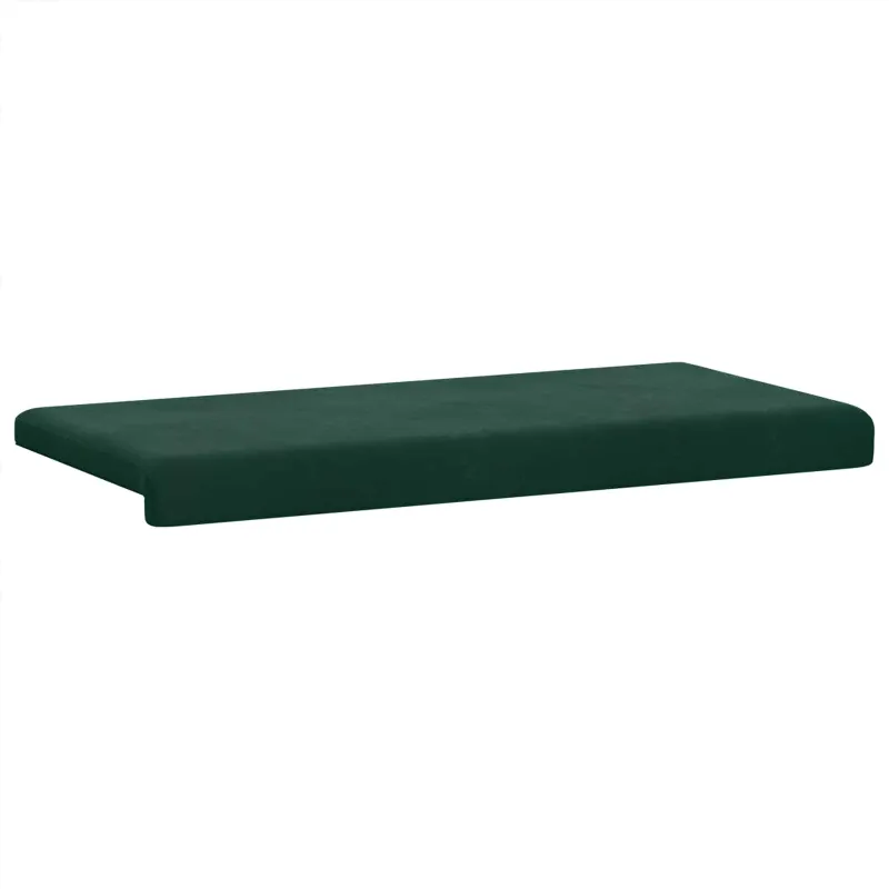Suoliuko pagalvė Aksomas Tamsiai žalia Gylis 35 cm