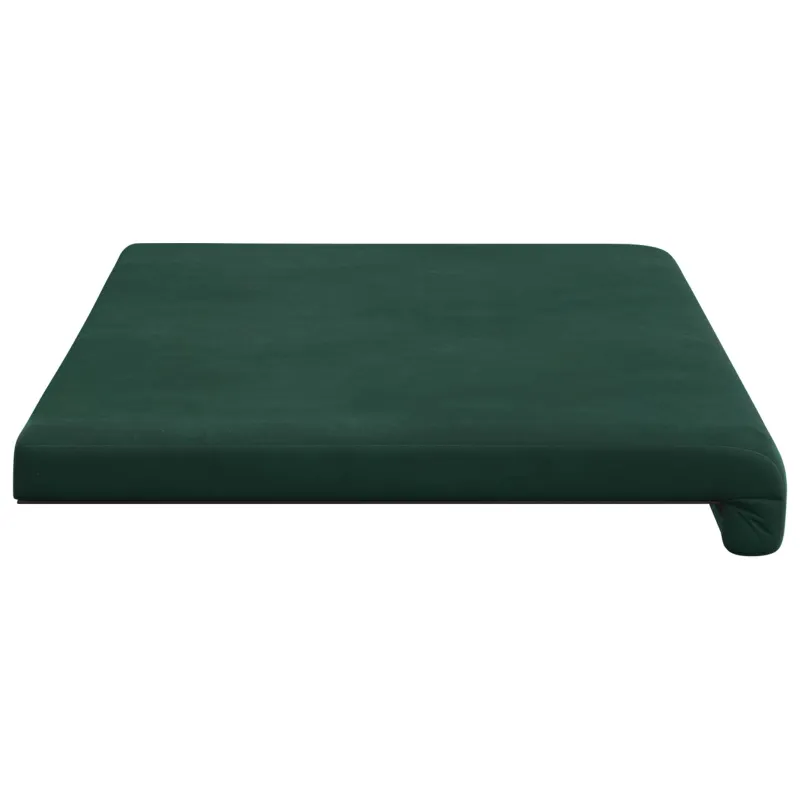 Suoliuko pagalvė Aksomas Tamsiai žalia Gylis 35 cm