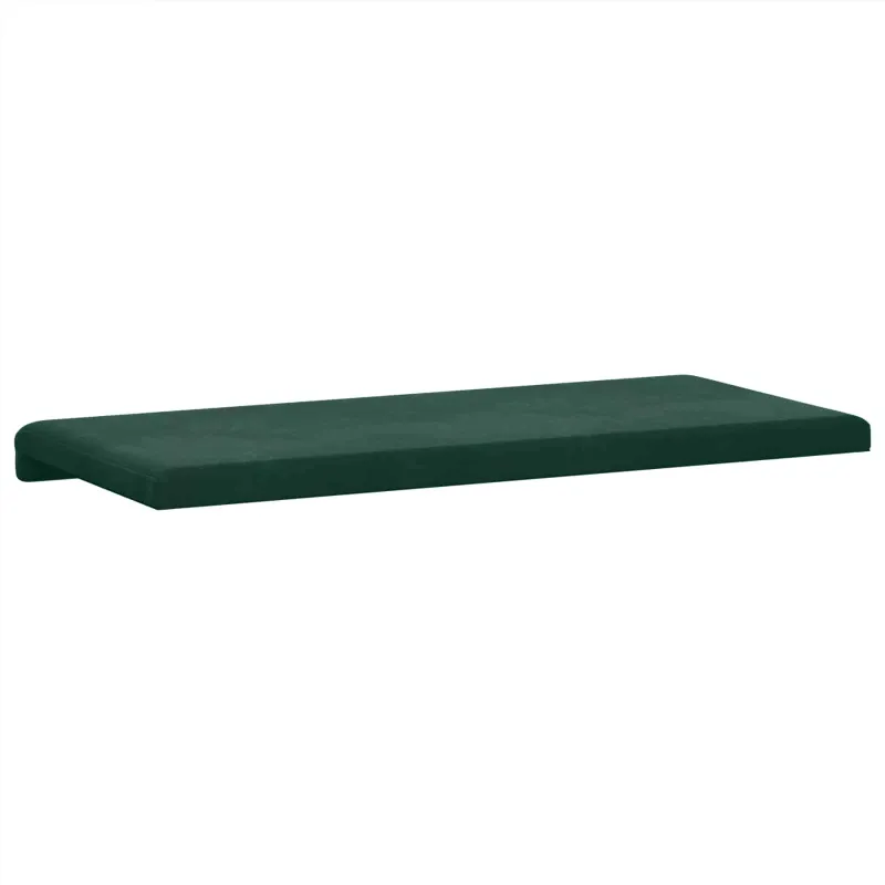 Suoliuko pagalvė Aksomas Tamsiai žalia Gylis 35 cm