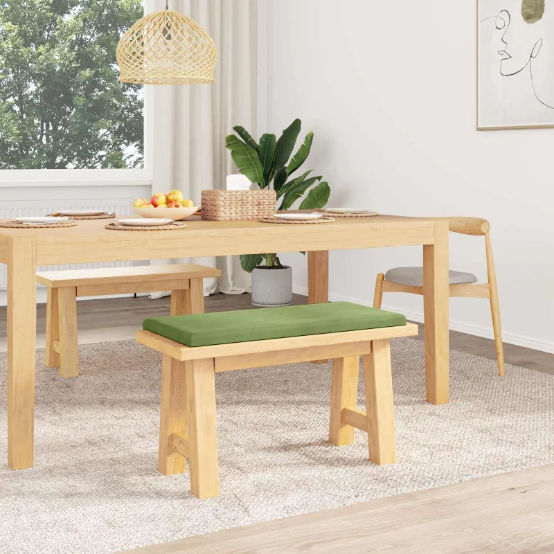 Suoliuko pagalvė Aksomas Šviesiai žalia Gylis 35 cm