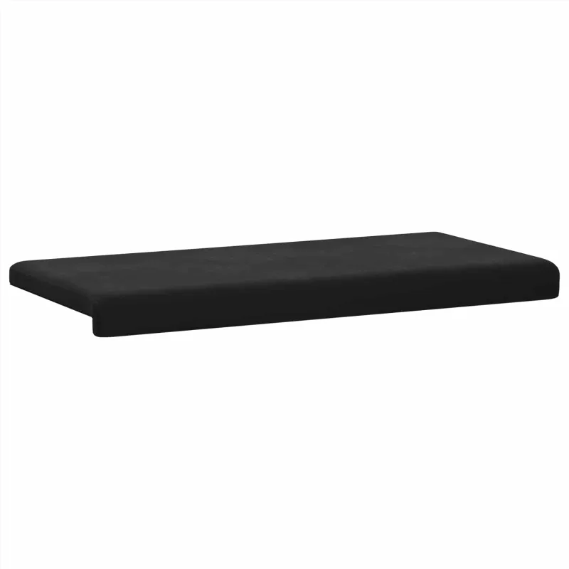 Suoliuko pagalvė Aksomas Juoda Gylis 35 cm