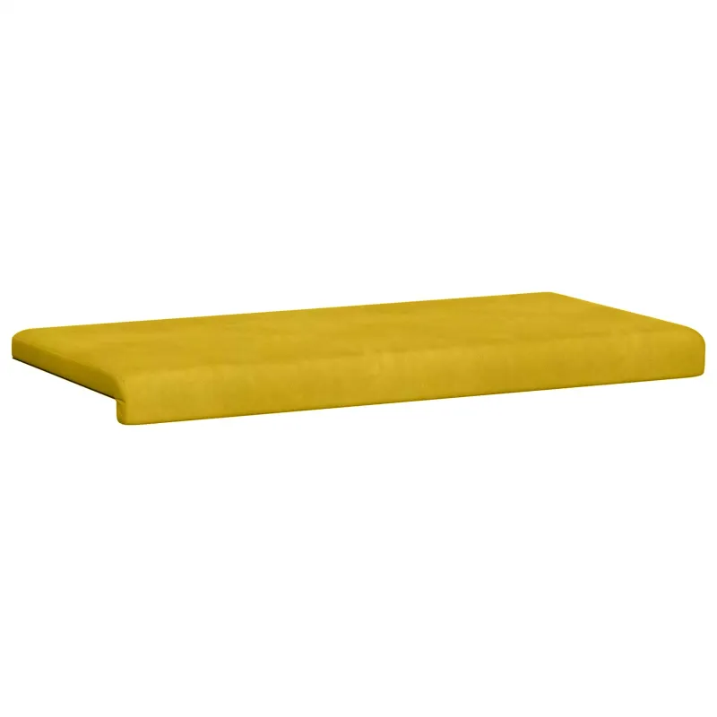 Suoliuko pagalvė Aksomas Geltona Gylis 35 cm