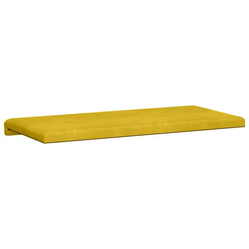 Suoliuko pagalvė Aksomas Geltona Gylis 35 cm