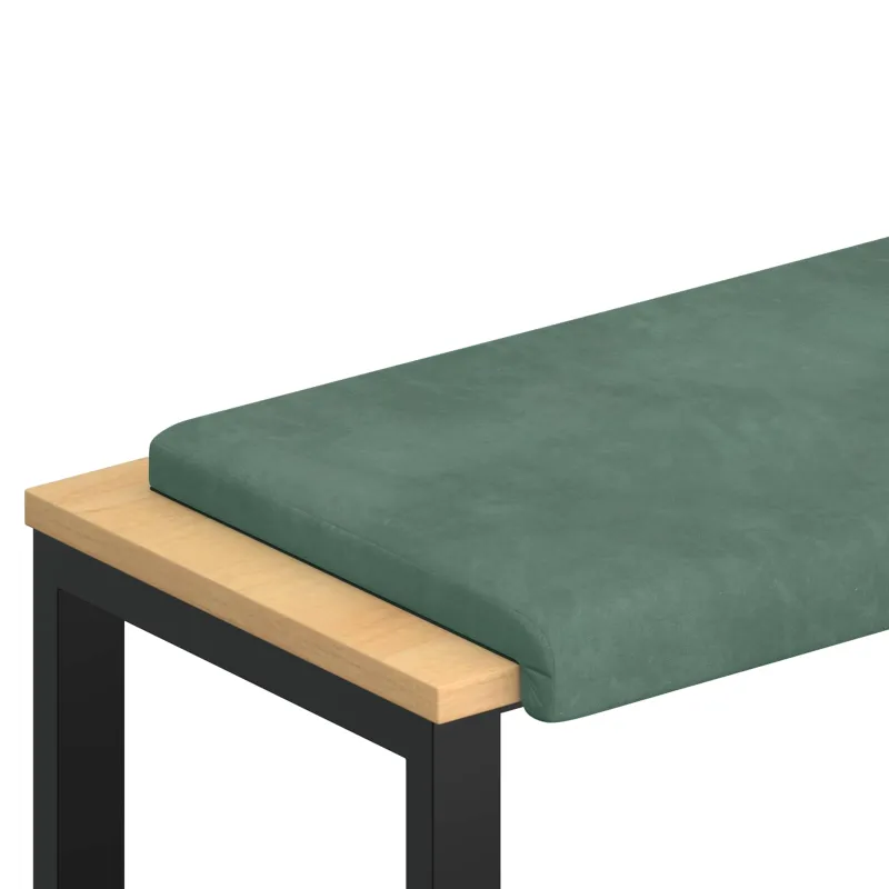 Suoliuko pagalvė Aksomas Jūrinė žalia Gylis 35 cm