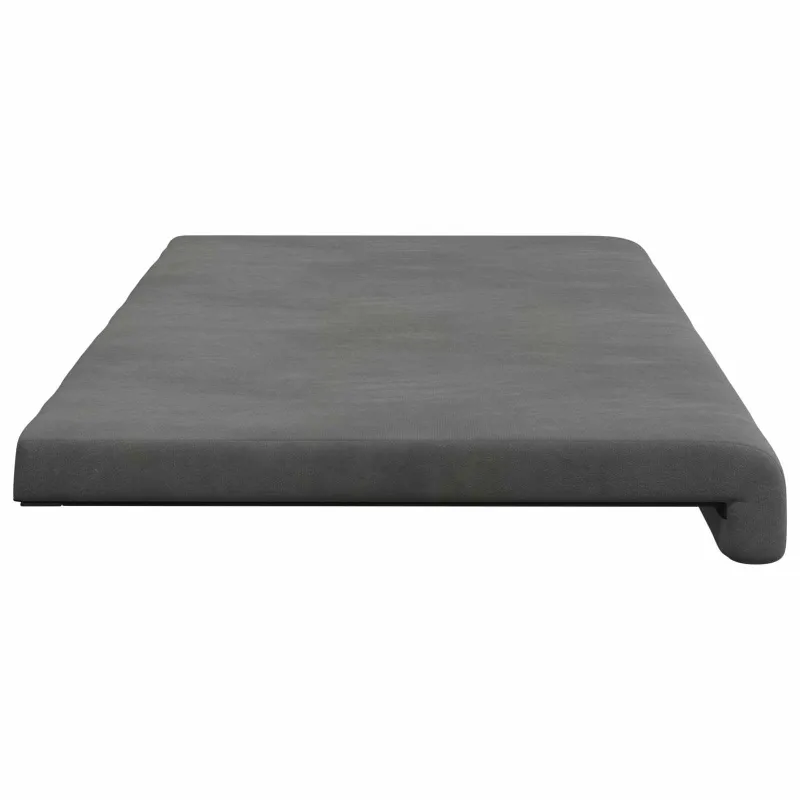 Suoliuko pagalvė Aksomas Tamsiai pilka Gylis 35 cm