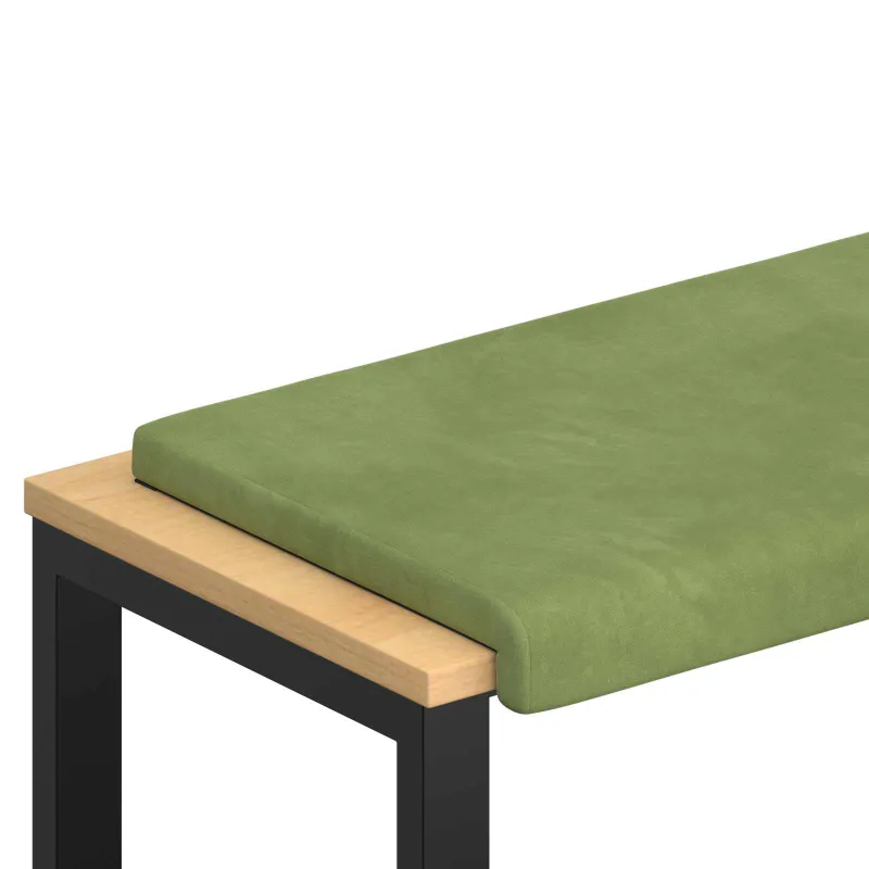 Suoliuko pagalvė Aksomas Šviesiai žalia Gylis 35 cm
