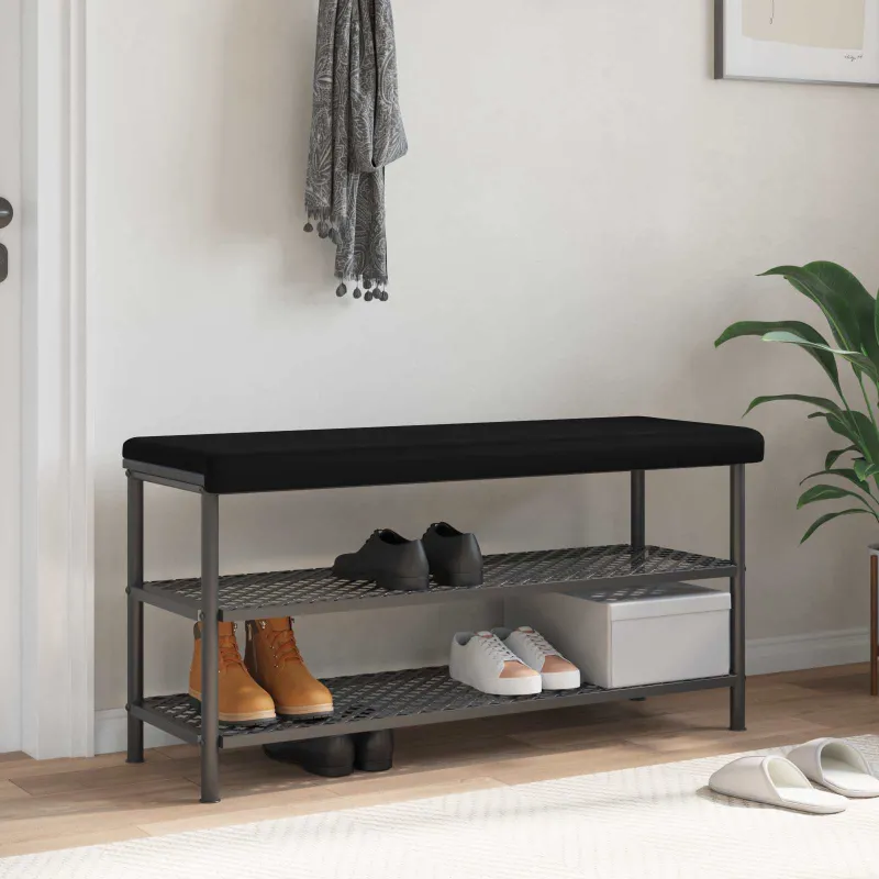 Suoliuko pagalvė Aksomas Juoda Gylis 35 cm