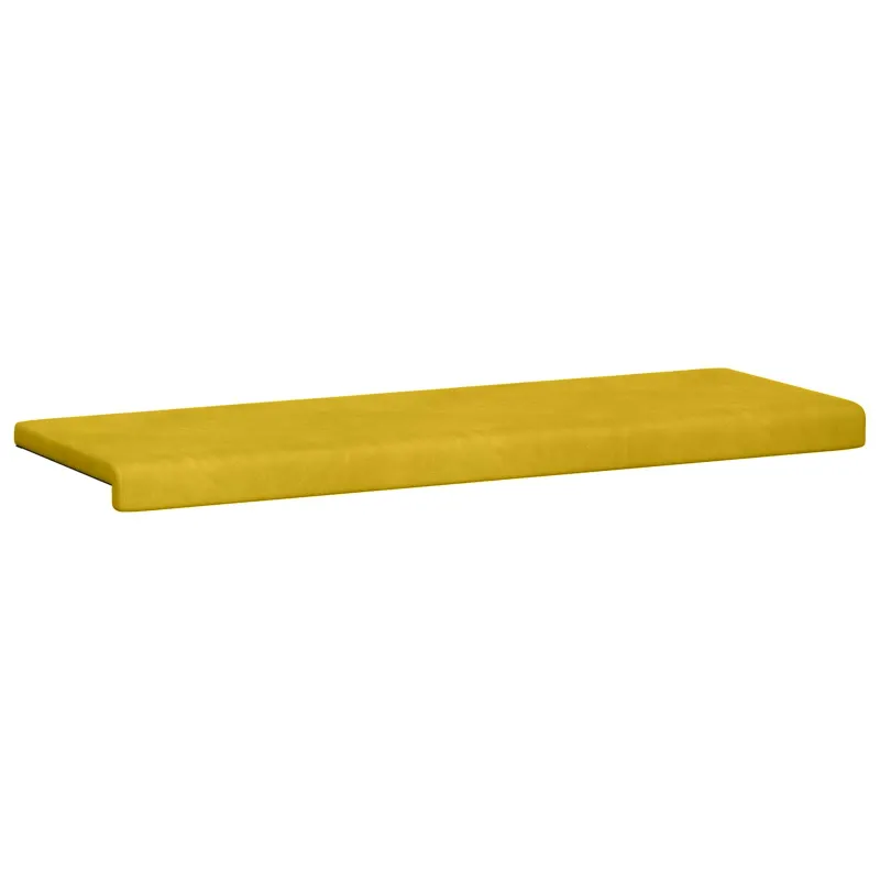 Suoliuko pagalvė Aksomas Geltona Gylis 35 cm