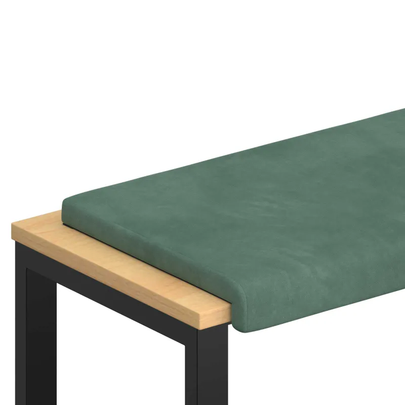 Suoliuko pagalvė Aksomas Jūrinė žalia Gylis 35 cm