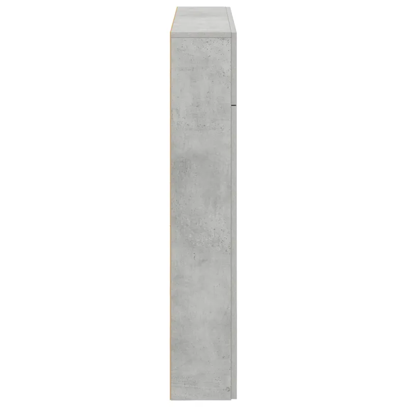 Židinio rėmas Betono pilka 102 x 18 x 100,5 cm Apdirbta mediena