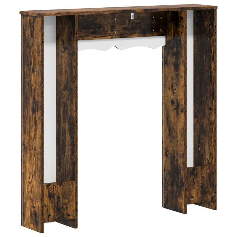 Židinio rėmas Dūminio ąžuolo 102 x 20 x 102 cm Apdirbta mediena