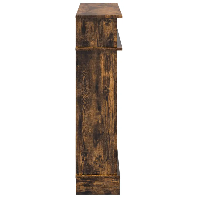 Židinio rėmas Dūminio ąžuolo 102 x 26 x 100 cm Apdirbta mediena
