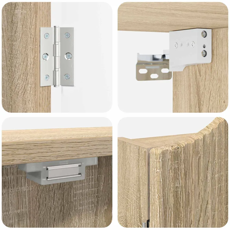 Dartboard spinta Sonoma ąžuolas 56 x 12 x 63 cm