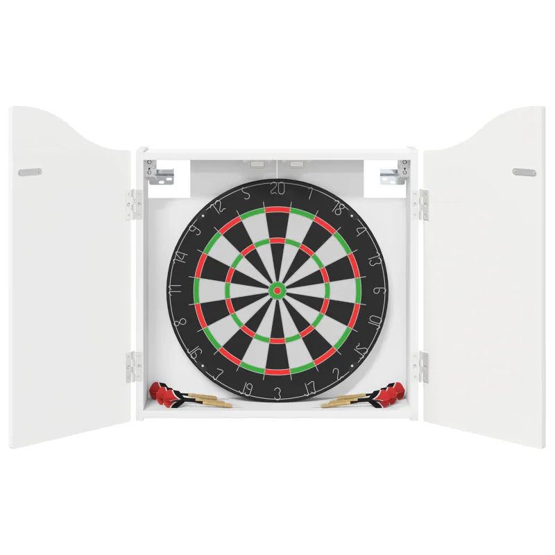Dartboard spinta Itin blizgi balta 56 x 12 x 63 cm